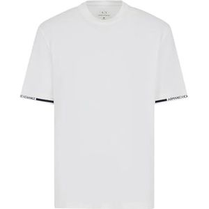 A|X ARMANI EXCHANGE T-shirt voor heren, Gebroken Wit, L