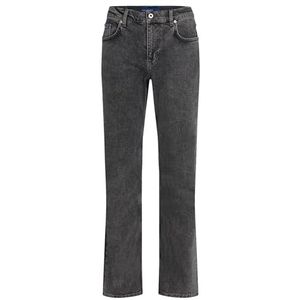 Karl Lagerfeld Jeans, Heren, Rechte Denim, Rechte Pijpen, Gewassen Zwart, 2830