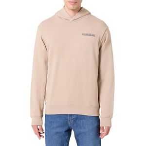 Napapijri Baley Hoodie Beige, Bruin, S
