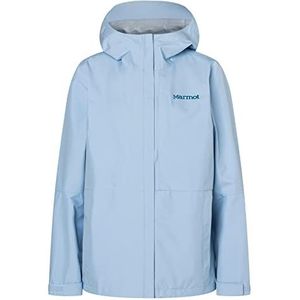 Marmot Dames Wm's Minimalist Jacket, Waterdicht GORE-TEX regenjack, ademende regenjas met capuchon, licht hardshell windjack voor wandel- en fietstochten, Tide Blue, L