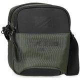 Pepe Jeans Bromley Kleine schoudertas groen 12x16x3,5 cm polyester, Groen, Eén maat, Kleine schoudertas