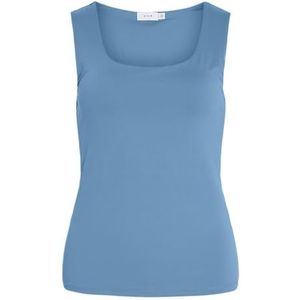Vikenza U-Neck S/L Tank Top - Noos, Blissful Blue, L
