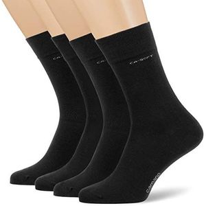 Camano Set van 4 sokken, zwart, 35/38 EU