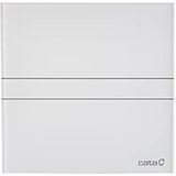 CATA E-120 GT - Afzuigventilator voor de badkamer - E Glass Timer-serie - Wit glazen front - Met timer - Energieklasse B - Stille afzuigkap voor de badkamer - 17 cm breed -