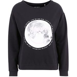 Betty Barclay Dames 2214/9505 sweatshirt, zwart/grijs, XXL, zwart/grijs, XXL