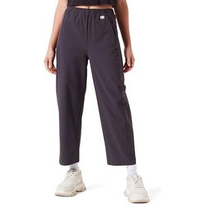 Champion Rochester 1919 Eco Future W - Gerecycled Crinkle Stretch Woven Wide Leg trainingsbroek pastelzwart, L dames SS24, pastelzwart, L