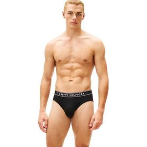 Tommy Hilfiger Heren 3P BRIEF UM0UM03705 Brief, Geel, XS, Geel (Blk/Drk Ash/Wht), XS