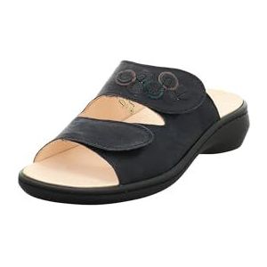 Think Camilla clogs voor dames, leren voering, marineblauw/combi 8000, 36 EU, Navy Combi 8000, 36 EU