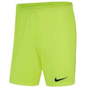 Nike Heren Shorts Dry Park Iii, Volt/(Zwart), BV6855-702, S