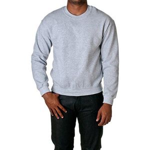 Gildan heren Fleece sweatshirt met ronde hals, stijl G18000, Sport Grijs, XL