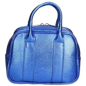 FELIPA Dames handtas handtas, blauw metallic, blauw metallic