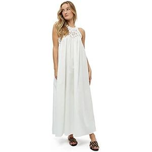 Peppercorn Nadina Maxi-jurk voor dames, wit, S, Kleur: wit, S