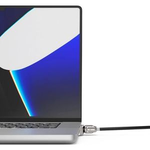 Compulocks - ACCS MacBook PRO 16-inch 2021 Ledge Lock Adapter W/Key Lock Silver