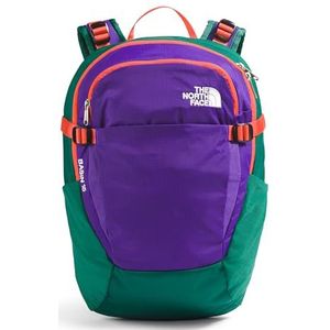 The North Face Basin Hikingrugzakken Tnf Purple/Tnf Green/Radiant Orange Een maat