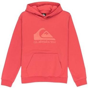 Quiksilver - Comp Logo Hoodie - Rood - Jongens 8 Jaar