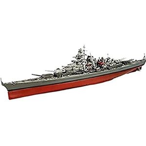 Forces of Valor 1:700 Dt. Slagschip Tirpitz Norw. 1942 - Staande model, modelbouw, Diorama model, militaire modelbouw, militaire boot model, scheepsmodel, medium