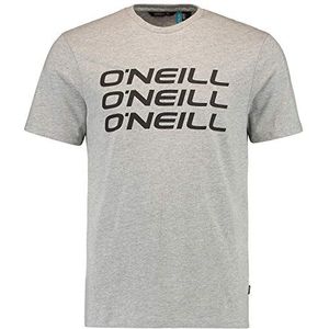 O'Neill Heren Triple Stack T-shirt, Silver Mel, XS