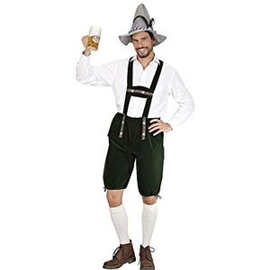 Widmann - Leren kostuumbroek, bierfestival, volksfeest, carnaval, mottofeest, S (48/50)