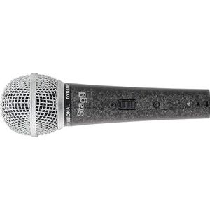Stagg SDM50 Professionele Dynamische Microfoon, Enkele Microfoon Type 1, 50 Hz tot 15 KHz