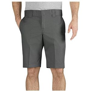 Dickies Slim Fit 11 Inch Flex Werkshort, Gravel Grijs V1, 40