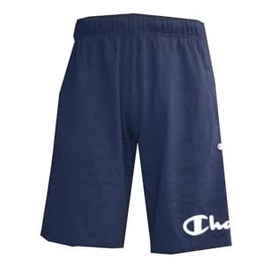 Champion Legacy Icons Pants - Maxi-logo PRO Jersey Bermuda Shorts, Marineblauw, M Heren SS24, Navy Blauw, M