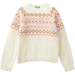 United Colors of Benetton Mesh G/C M/L, Wit, 120 cm