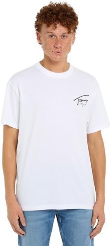 Tommy Jeans Regular Signature Ext T-shirt Met Korte Mouwen