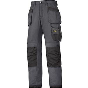 Snickers Workwear Rip-Stop werkbroek met HP 160 Grijs/Zwart