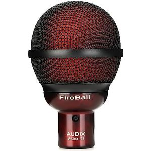 Audix FireBall Dynamische handmicrofoon met speciale korte, ronde vormgeving voor mondharmonica