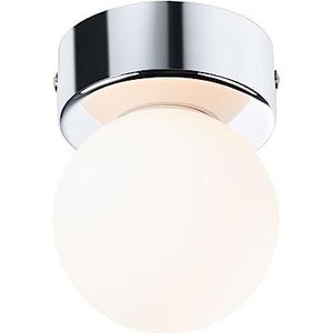 Paulmann 71061 plafondlamp Selection Bathroom Gove IP44 G9 230V max. 20W dimbaar chroom, satijn badkamerlamp