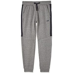4F JUNIOR Jongens Broeken JSPMD002, Middle Grey Melange, 164 voor kinderen, Grijs (Middle Grey Melange), 164