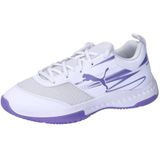 PUMA Varion Ii Jr Indoor Court Schoen voor kinderen, uniseks, Puma Witte Lavendel Alert, 33 EU