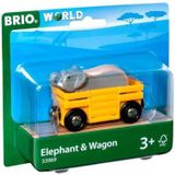 BRIO Wagon met olifant - 33969