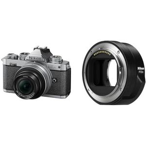 Nikon Z fc Kit w/DX 16-50mm (SL) + DX 50-250mm, Zwart & Nikon JMA905DA camera lens adapter