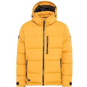 camel active Basic gewatteerde winterjas voor heren, geel, 30