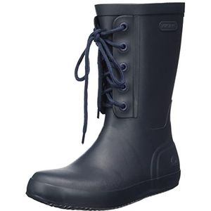Viking Dames Retro Logg Rain Boot, Navy, 40 EU