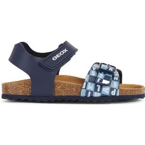 Geox J Ghita Boy B Sandalen voor jongens, Navy Lt Blue., 30 EU