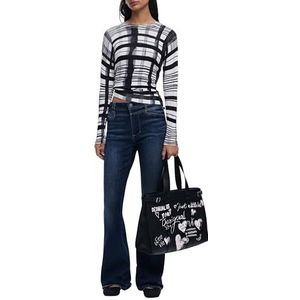 Desigual - Mikado - Trui - Sering - Zwart - Wit