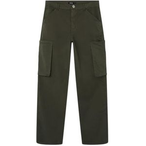 NAME IT Jongens Nlmnaulsons Straight Cargo Pant stoffen broek, Deep Depths., 164