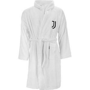 zer0bed Juventus 96330802131 Badjas, 100% katoen, wit, 40 x 30 x 8 cm