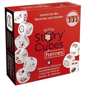 Rory's Story Cubes - Heroes: Fantasierijke pret voor alle leeftijden | 1+ spelers | 2-4 spelers | 20 minuten speeltijd
