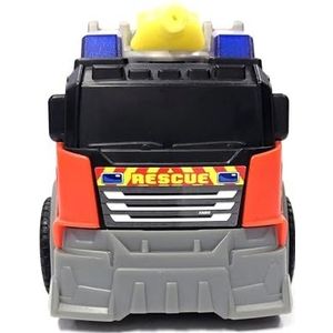 Dickie Toys - Brandweerwagen - met echte waterspuit, sirene en licht, vrijrijdend, 15 cm lang, Speelgoedauto voor kinderen vanaf 3 jaar