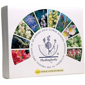 Healing Herbs Bachblüten Set houten kist, per stuk verpakt (1 x 400 ml)