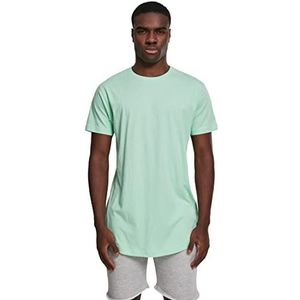 Urban Classics Mannen gevormd lang T-shirt Camiseta, Neomint, M