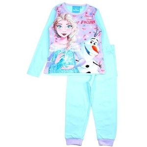 Disney Pijama-pyjamaset voor meisjes, Blauw, 3 Jaren
