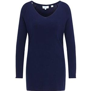 usha BLUE LABEL Gebreide trui voor dames 15409553, marineblauw, XL/XXL