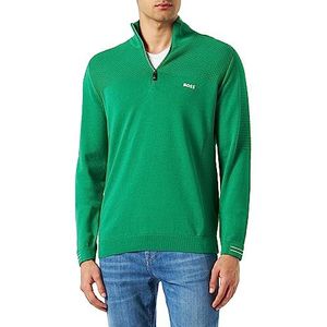 BOSS Heren Zolet gebreide sweater, Open Green342, L, Open Green342, L