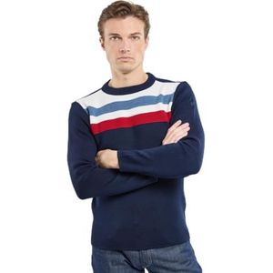Armor Lux Trui Marin Deauville, Marine Deep/Cardinal/Winte, XXL