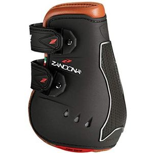 Zandonà beschermingsgamas, Carbon Air Classic Evo Active Fit Fetlock, unisex, volwassenen, zwart, maat S