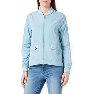 Geox Dames W STHELLAE Jacket, Dusty Blue, 48, Dusty Blue, 48 NL